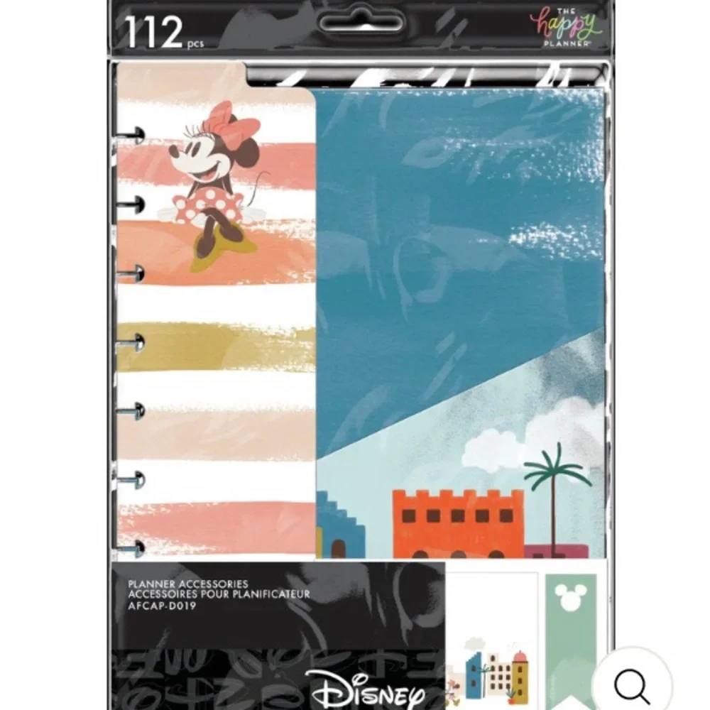 NIP Disney Oasis Adventure Classic Accessory Pk & Sticker Pack-The Happy Planner